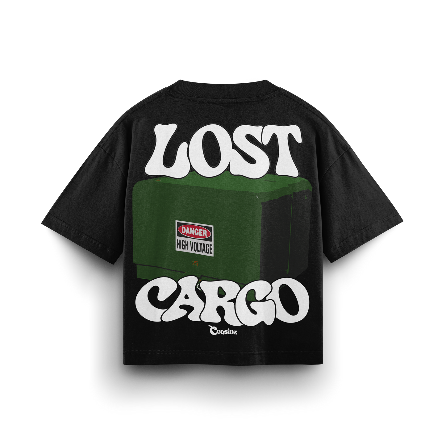 GREENBOX BLACK Tee | Lost Cargo®